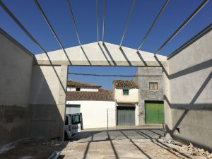 Construcción. Huerva Gestión Integral de la construcción. Sariñena, Huesca, Barcelona.